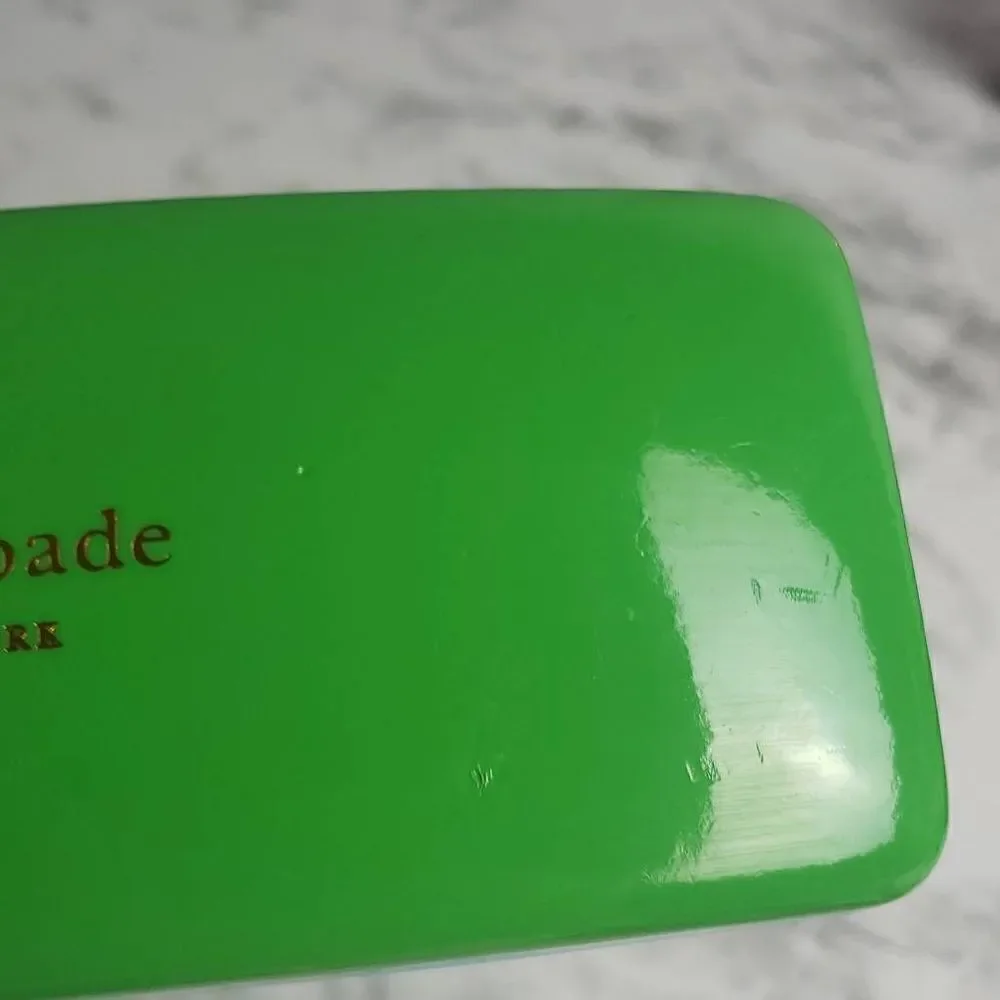 Kate Spade Green Eye Glasses Case‎